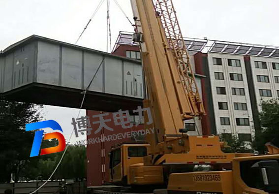 华北电力大学设备吊装